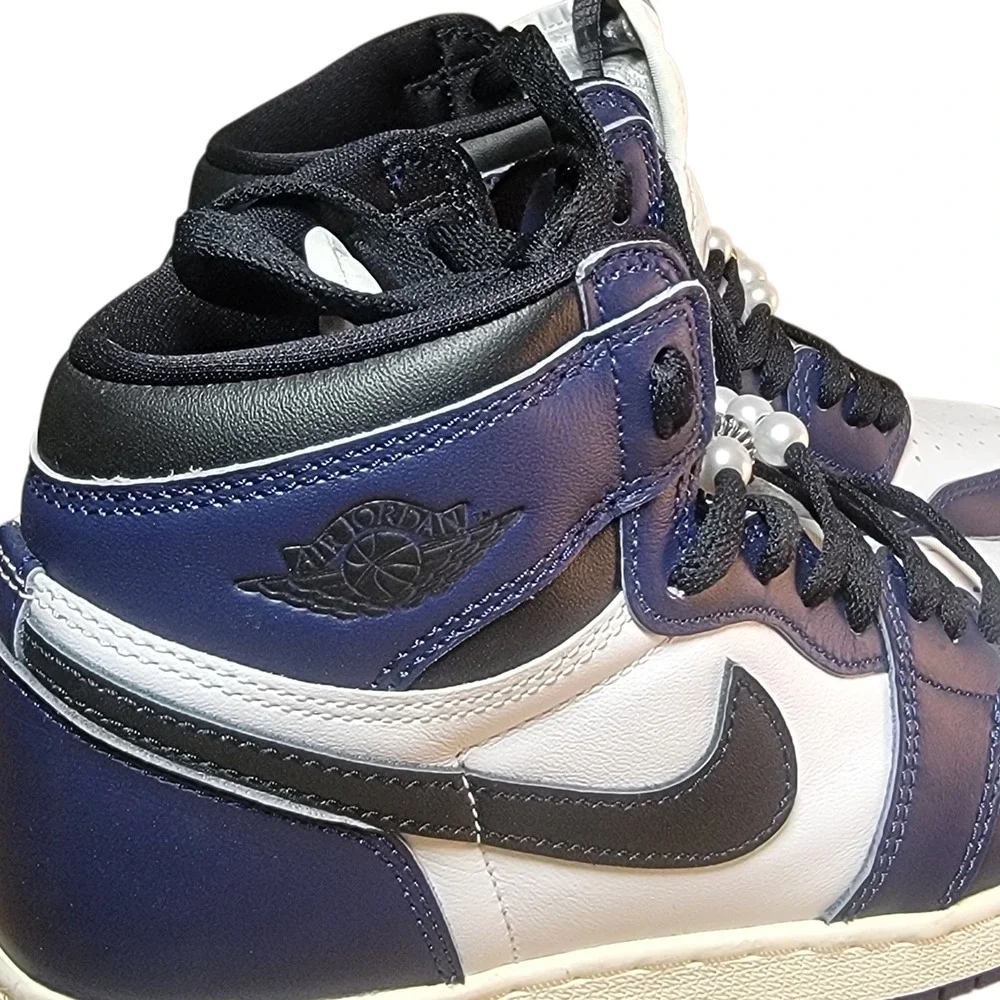 Nike Air Jordan 1 Retro High OG Midnight Navy Boys Sz 6Y FD1437-401, Eur 38.5